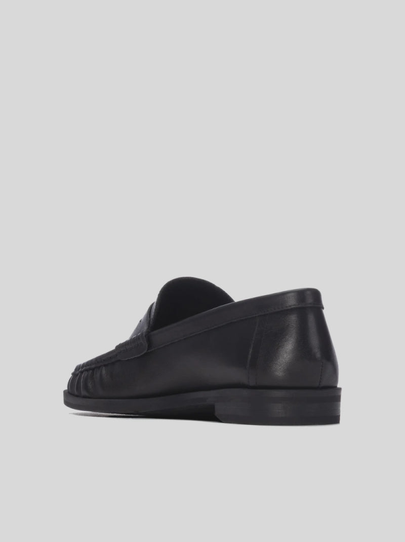 Mocasín Plano CARMELA Piel NEGRO
