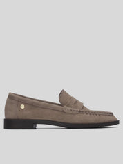 Mocasín Plano CARMELA Ante TAUPE