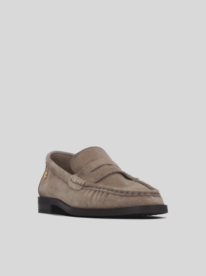Mocasín Plano CARMELA Ante TAUPE