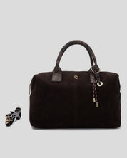 Bolso Dos Asas CARMELA Combi Ante MARRÓN