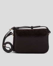 Bolso CARMELA Flecos Tachas Ante MARRÓN
