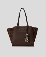 Bolso Hombro CARMELA Guepardo MARRÓN
