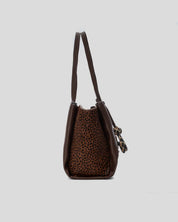 Bolso Hombro CARMELA Guepardo MARRÓN