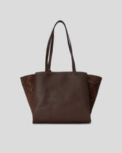 Bolso Hombro CARMELA Guepardo MARRÓN