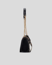 Bolso CARMELA Solapa Pelo JIRAFA NEGRO