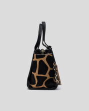 Bolso Dos Asas CARMELA Jirafa NEGRO