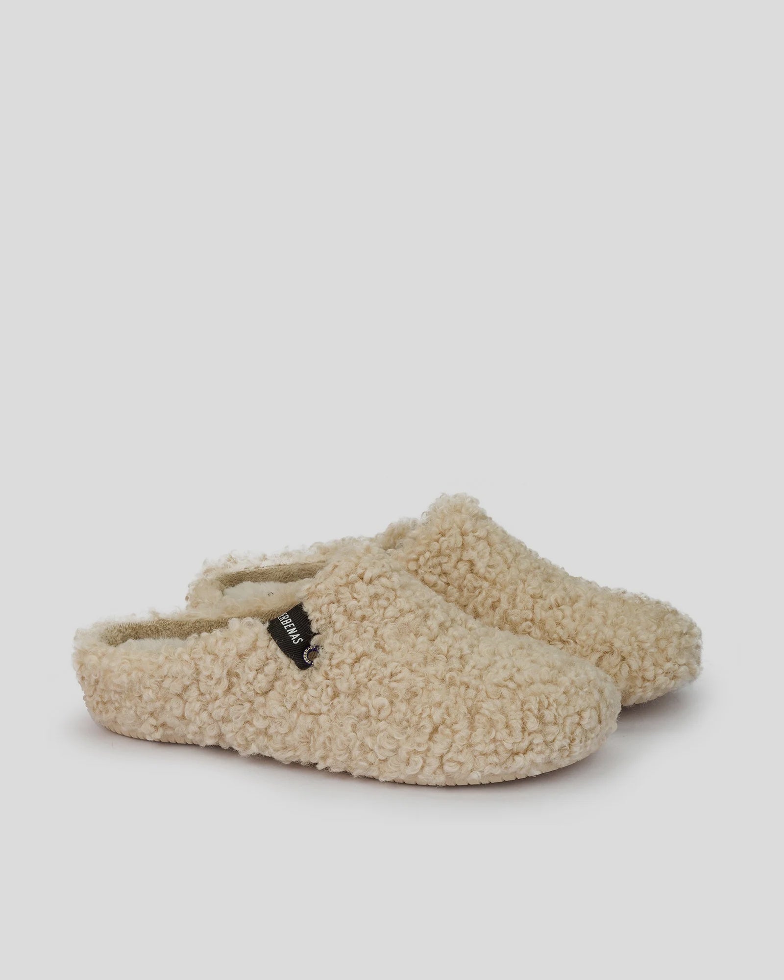 Zapatilla VERBENAS York Curly BEIGE