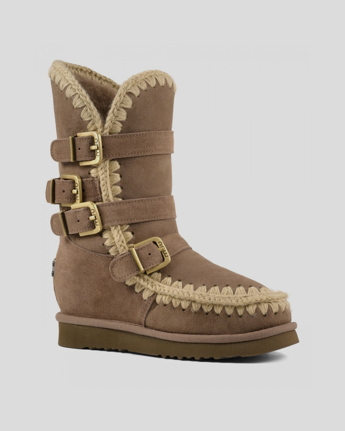 MOU Eskimo Inner Wedge Tall Buckle TAUPE