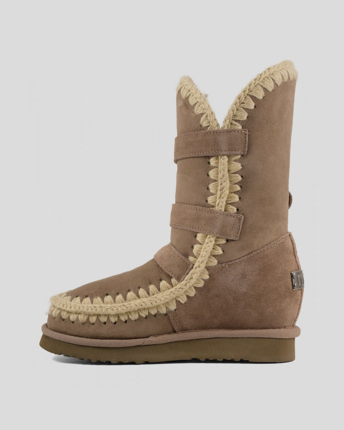 MOU Eskimo Inner Wedge Tall Buckle TAUPE