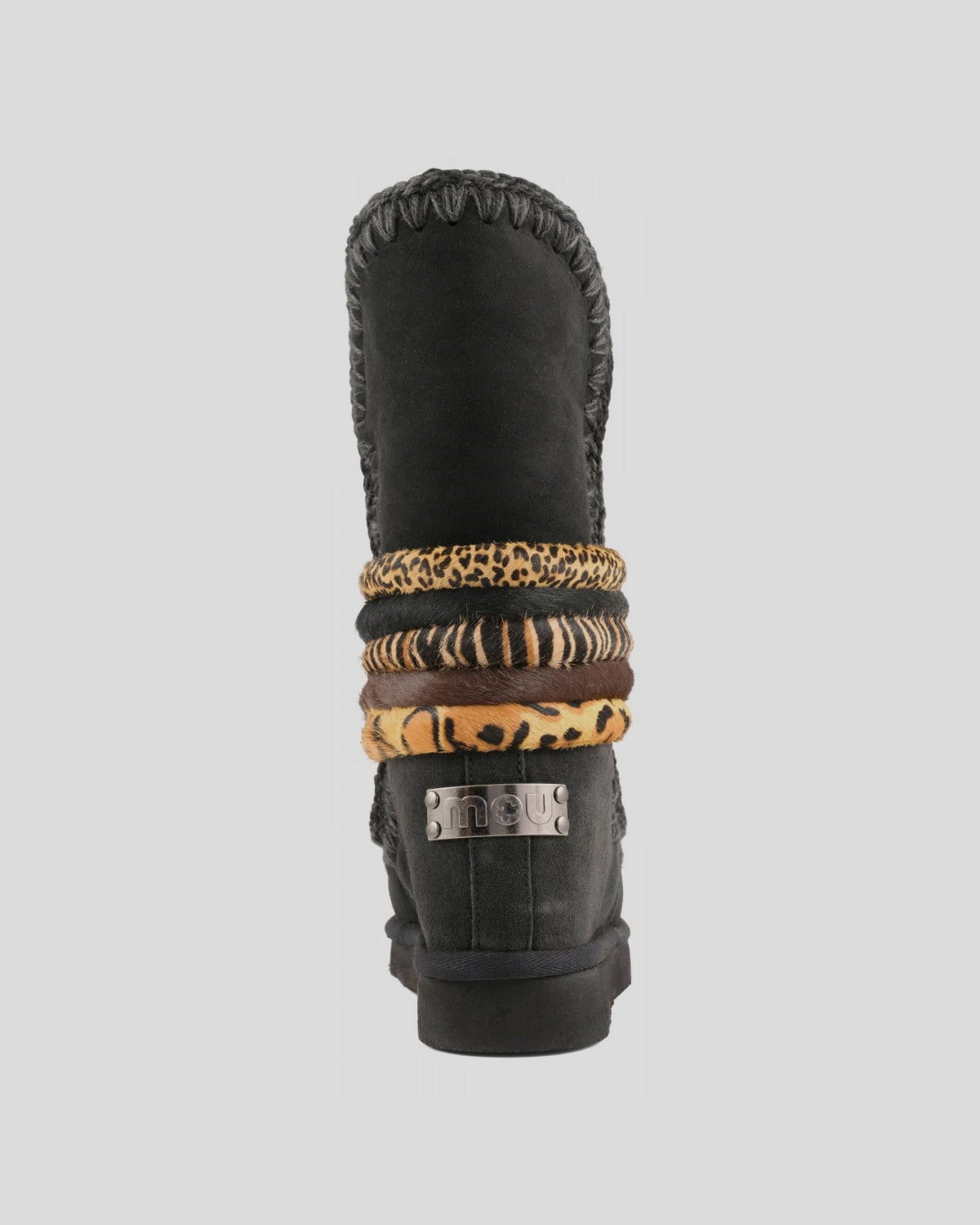 MOU Inner Wedge Tall Bangles NEGRO