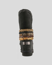 MOU Inner Wedge Tall Bangles NEGRO