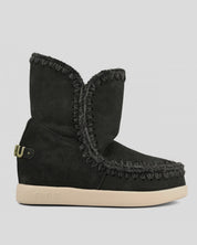 MOU New Inner Wedge Suede NEGRO