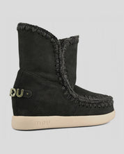 MOU New Inner Wedge Suede NEGRO