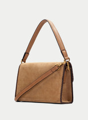 Bolso Hombro HISPANITAS Solapa CAMEL