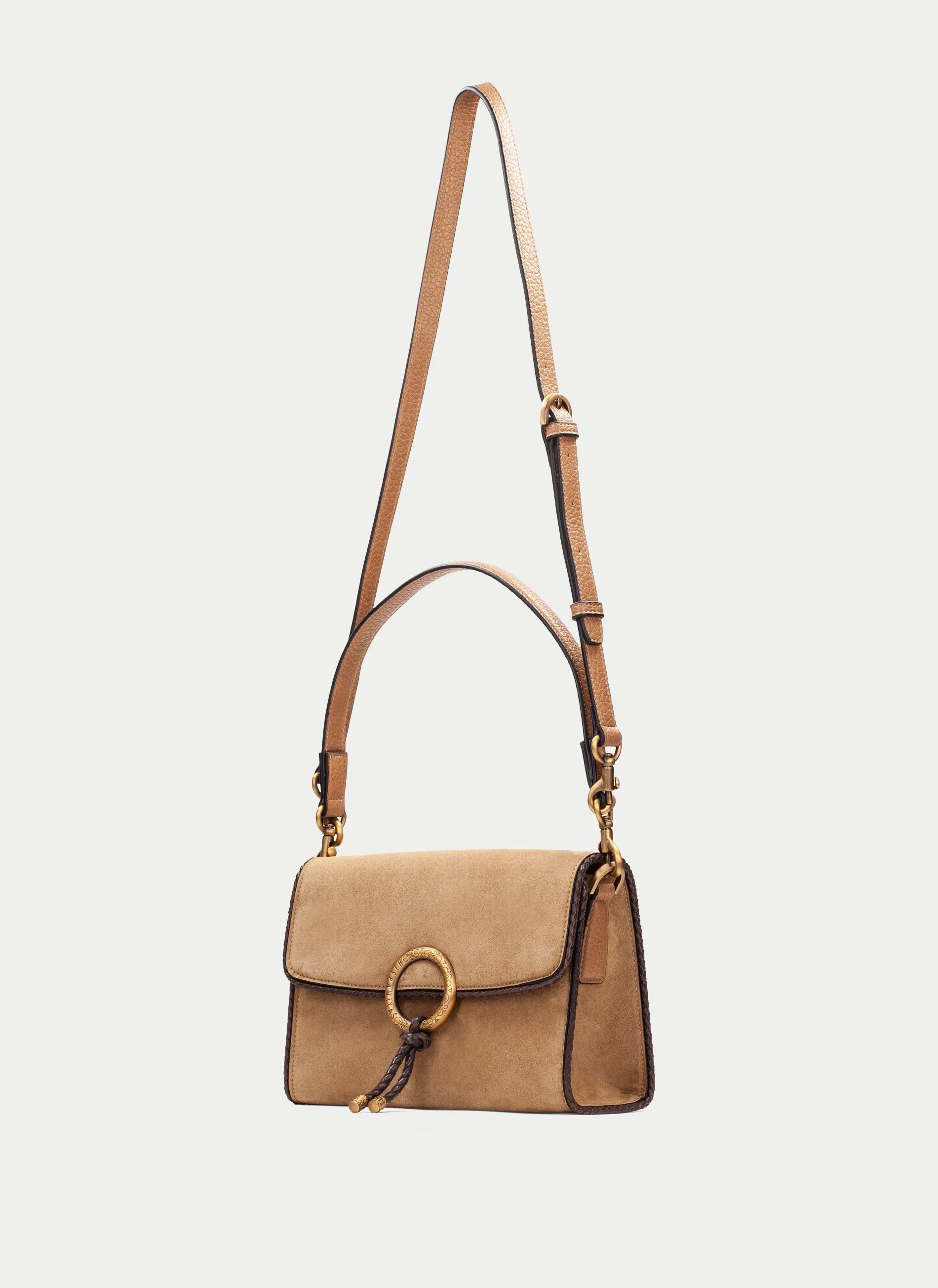 Bolso Hombro HISPANITAS Solapa CAMEL