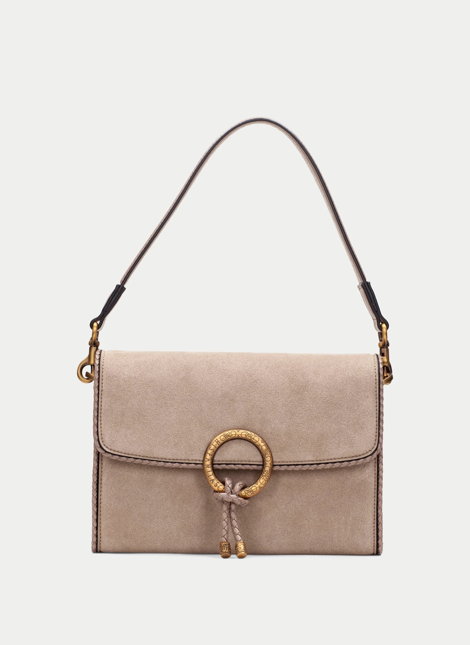 Bolso Hombro HISPANITAS Solapa ARENA