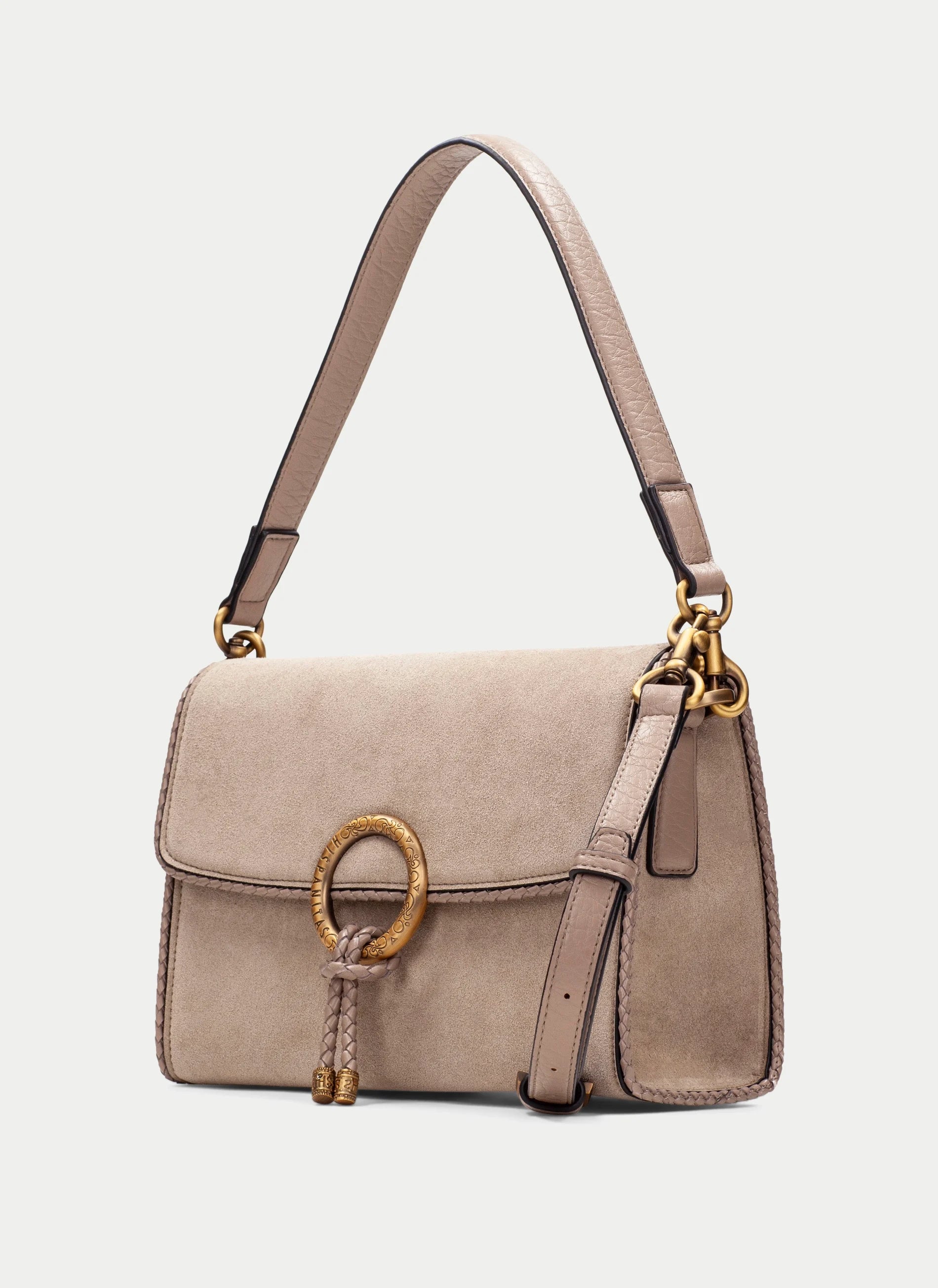 Bolso Hombro HISPANITAS Solapa ARENA
