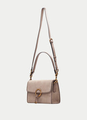Bolso Hombro HISPANITAS Solapa ARENA