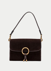 Bolso Hombro HISPANITAS Solapa CHOCOLATE