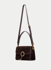 Bolso Hombro HISPANITAS Solapa CHOCOLATE