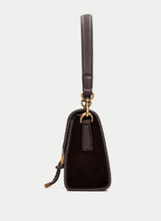Bolso Hombro HISPANITAS Solapa CHOCOLATE