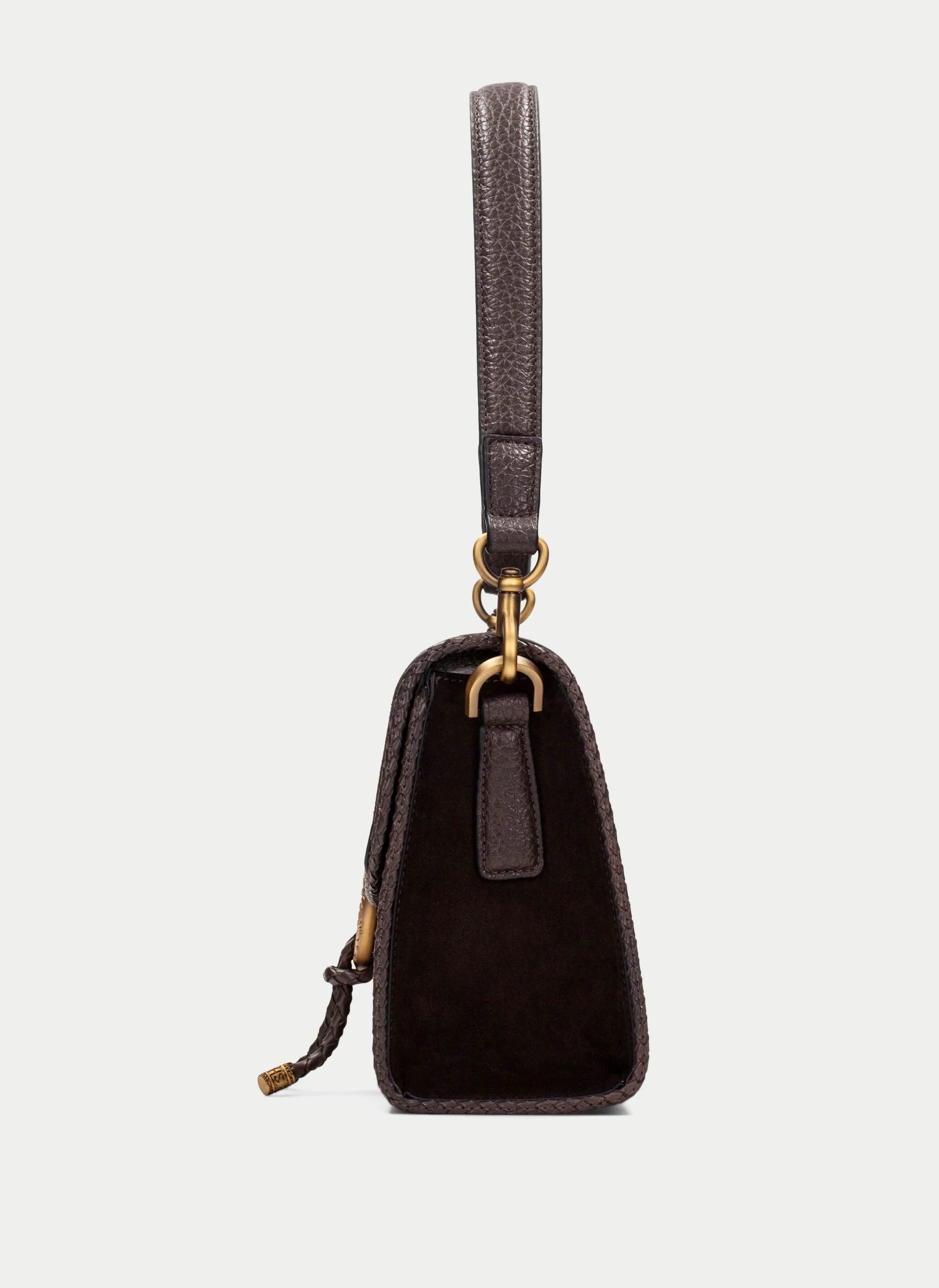 Bolso Hombro HISPANITAS Solapa CHOCOLATE