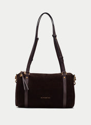 Bolso Bowling HISPANITAS Ante CHOCOLATE
