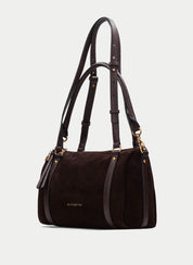 Bolso Bowling HISPANITAS Ante CHOCOLATE