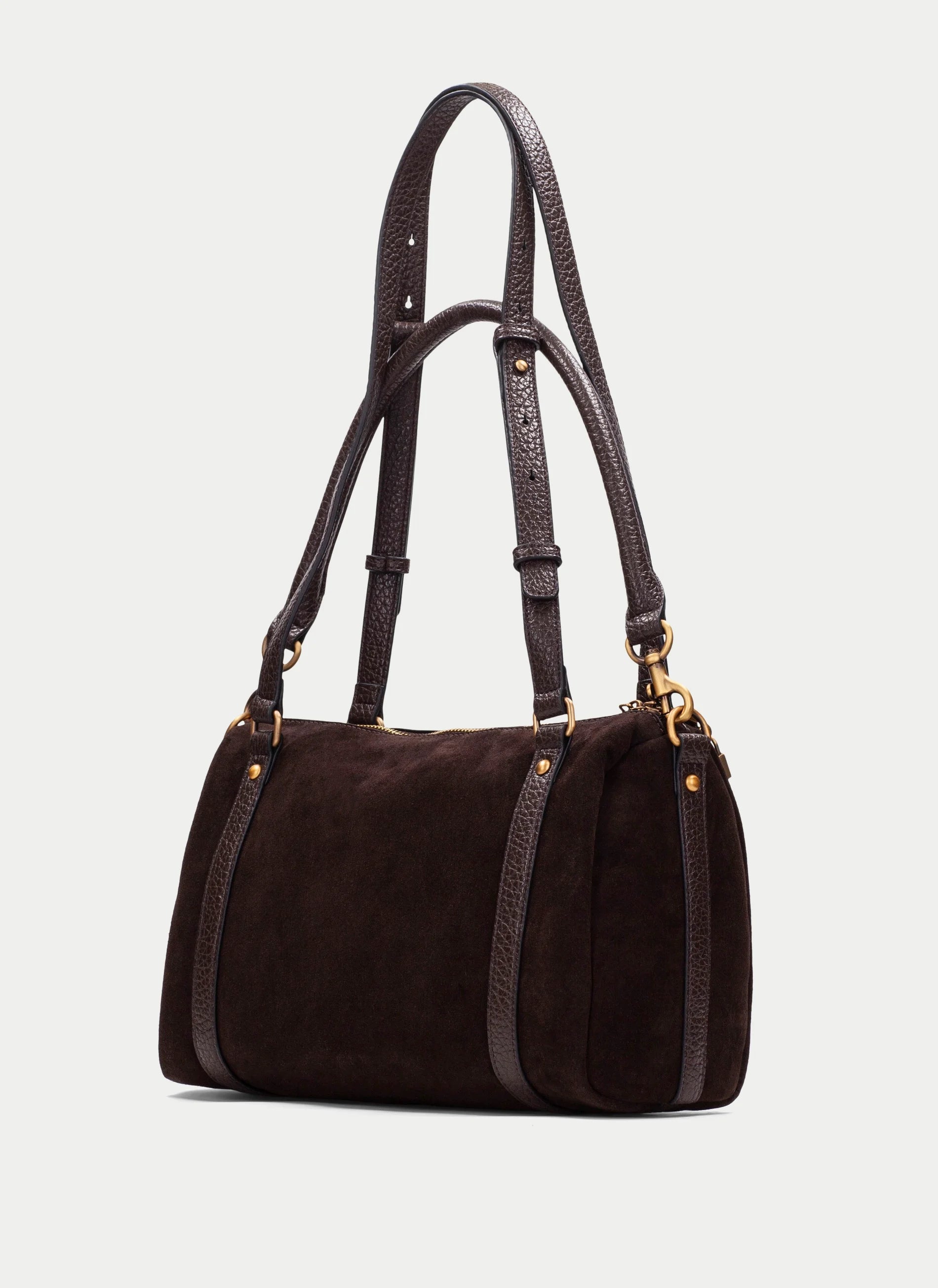 Bolso Bowling HISPANITAS Ante CHOCOLATE