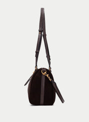 Bolso Bowling HISPANITAS Ante CHOCOLATE