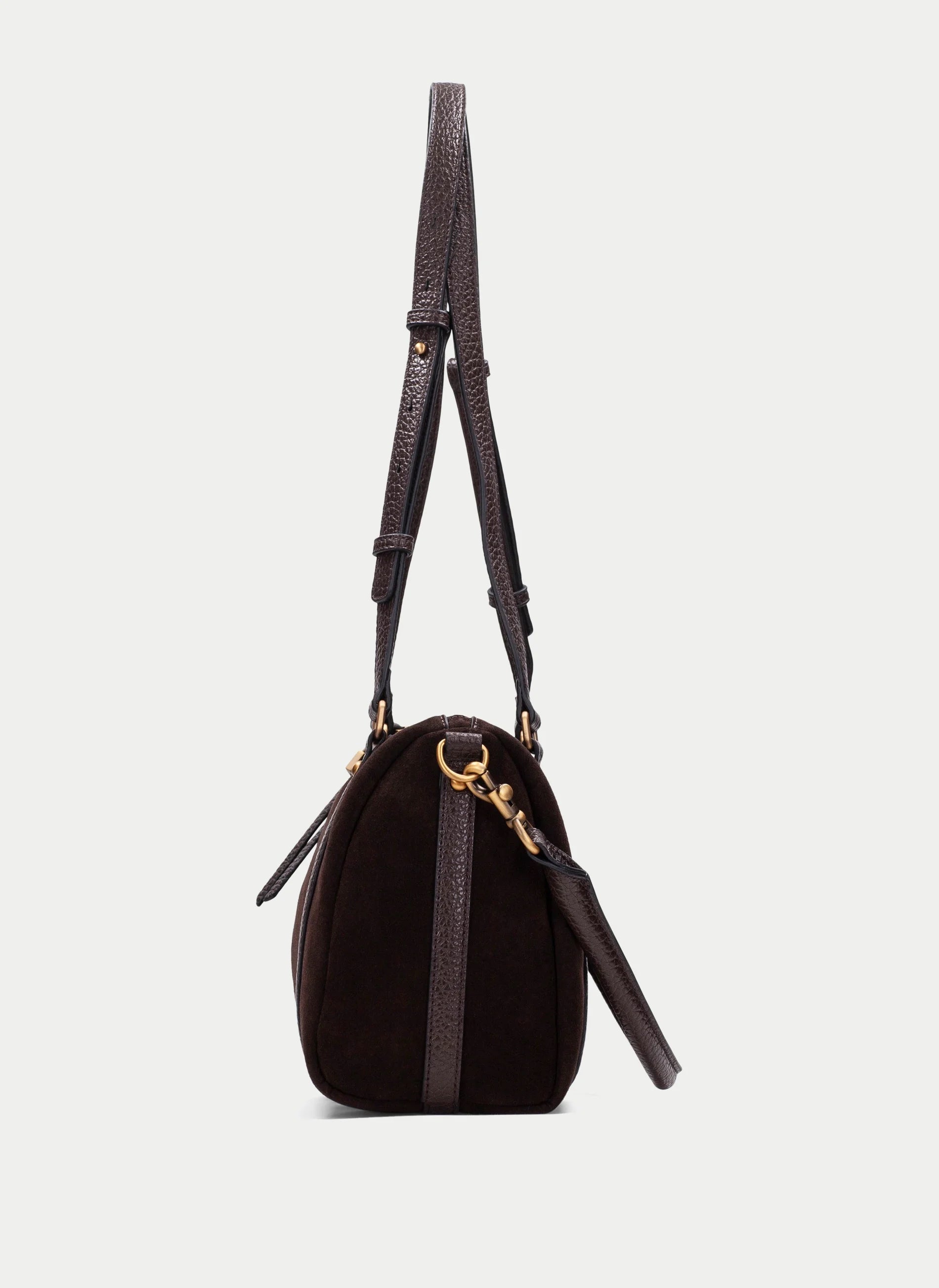 Bolso Bowling HISPANITAS Ante CHOCOLATE