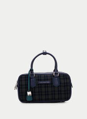 Bolso Bowling HISPANITAS Escocés MARINO