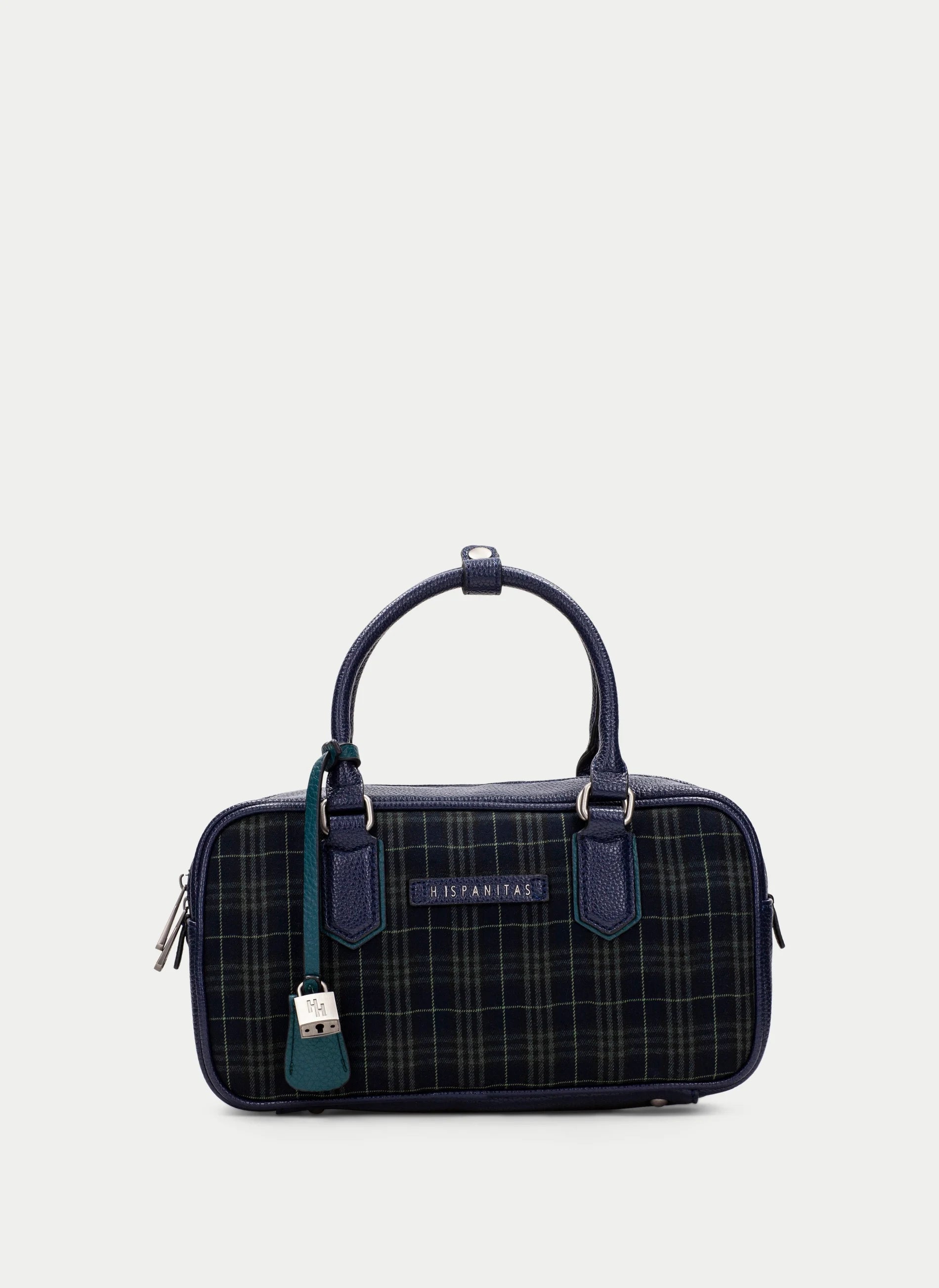 Bolso Bowling HISPANITAS Escocés MARINO