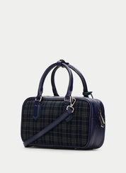 Bolso Bowling HISPANITAS Escocés MARINO