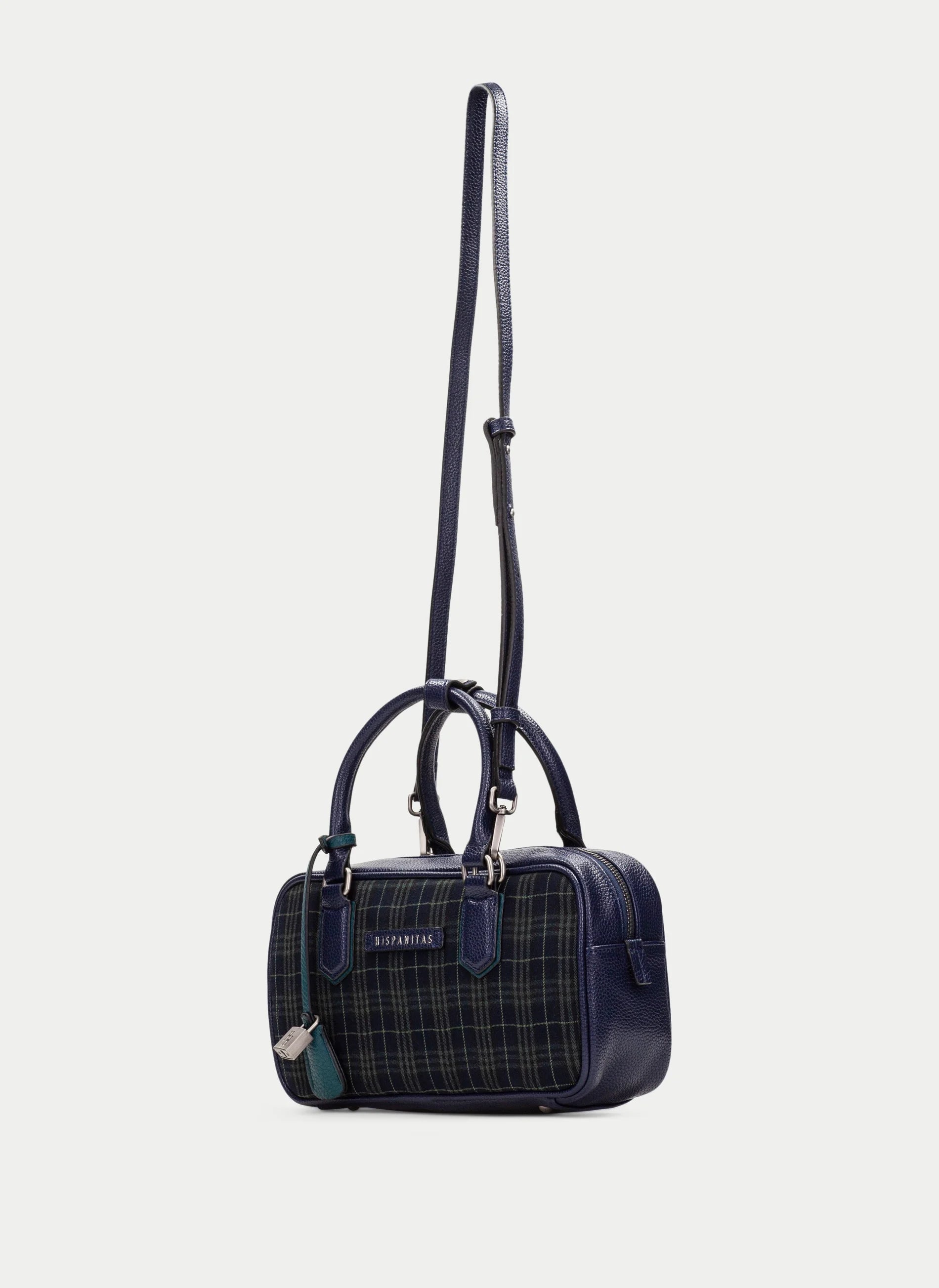 Bolso Bowling HISPANITAS Escocés MARINO