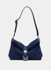 Bolso Hombro HISPANITAS Serraje MARINO