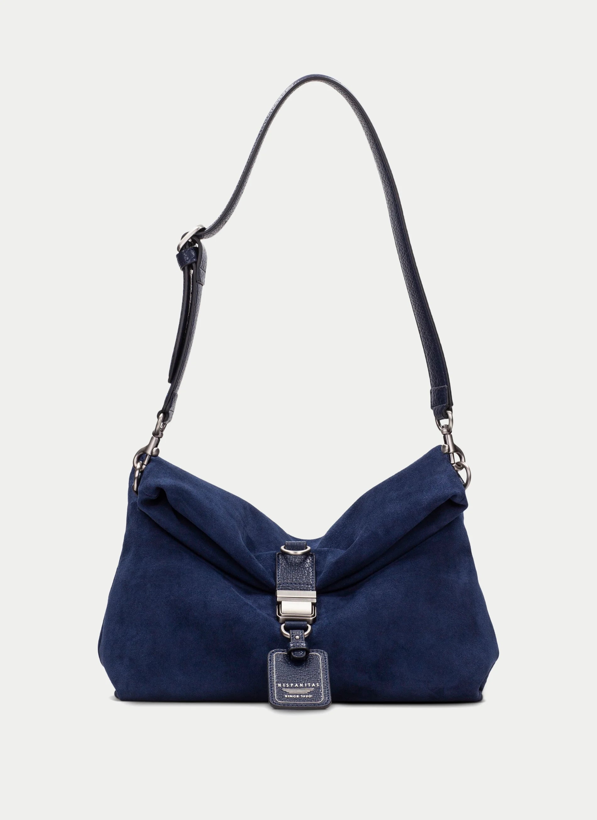Bolso Hombro HISPANITAS Serraje MARINO