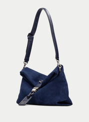 Bolso Hombro HISPANITAS Serraje MARINO