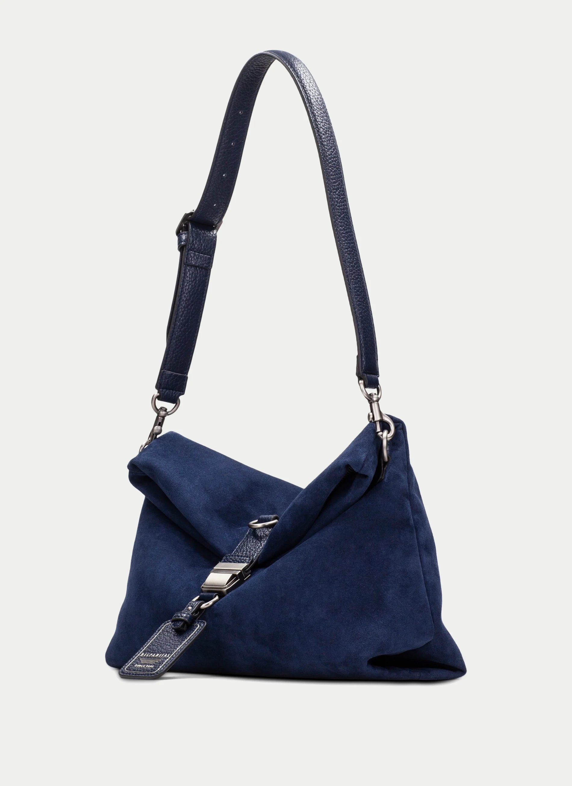 Bolso Hombro HISPANITAS Serraje MARINO