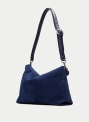 Bolso Hombro HISPANITAS Serraje MARINO