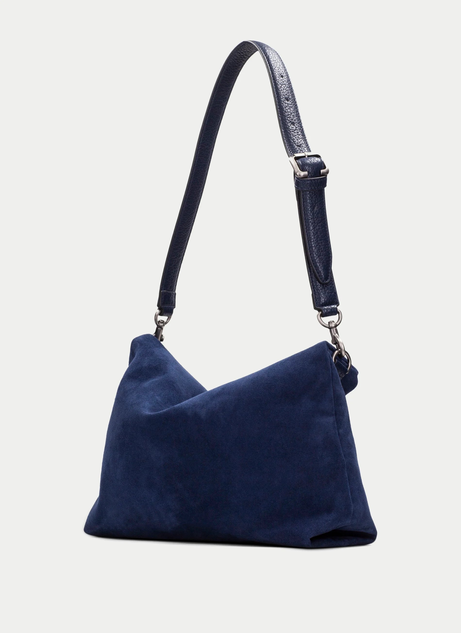 Bolso Hombro HISPANITAS Serraje MARINO