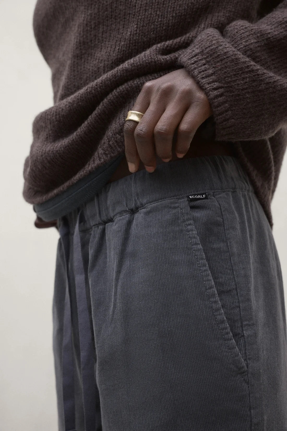 Pantalón Pana ECOALF Sanz GRIS KAKI