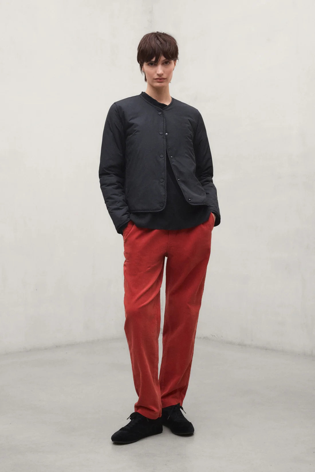 Pantalón Pana ECOALF Sanz NARANJA TEJA