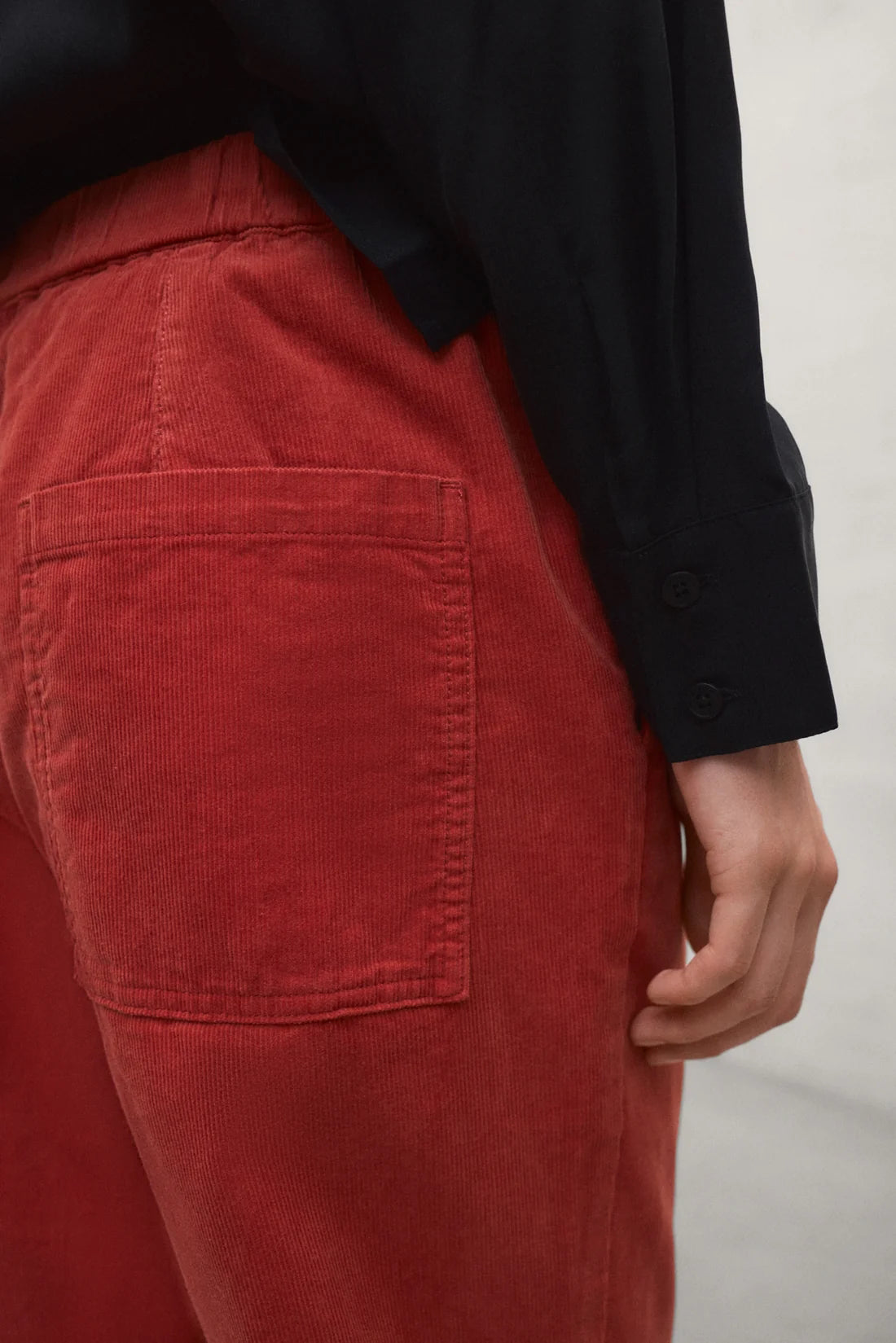 Pantalón Pana ECOALF Sanz NARANJA TEJA