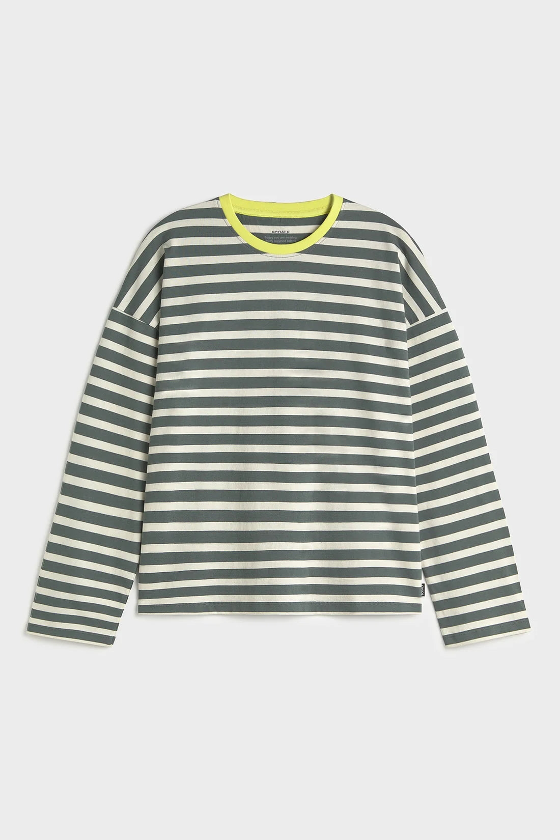 Camiseta ECOALF Bergami Rayas VERDE