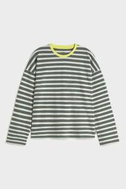 Camiseta ECOALF Bergami Rayas VERDE