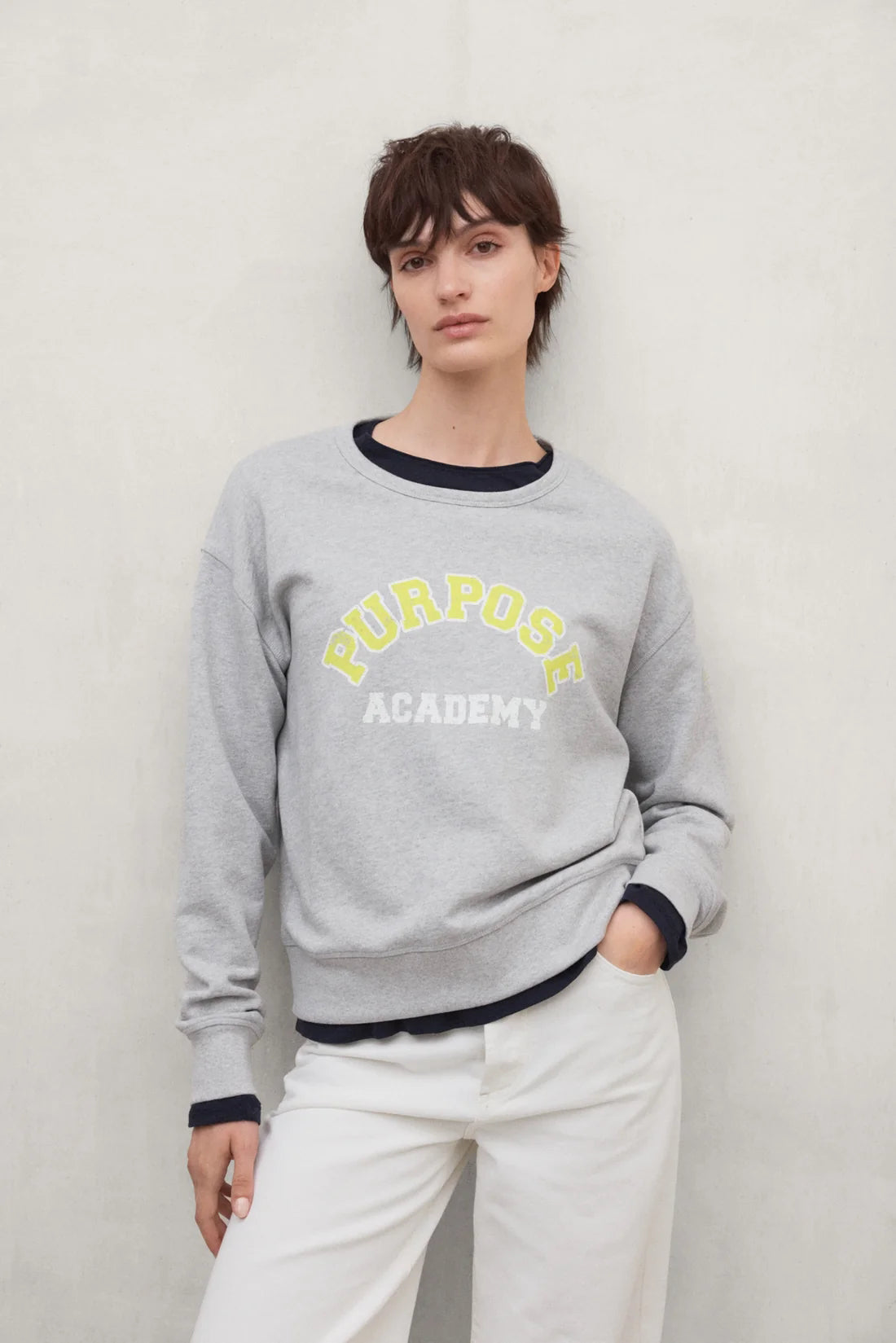 Sudadera Vegana ECOALF Purpose GRIS
