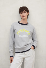 Sudadera Vegana ECOALF Purpose GRIS