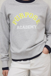 Sudadera Vegana ECOALF Purpose GRIS