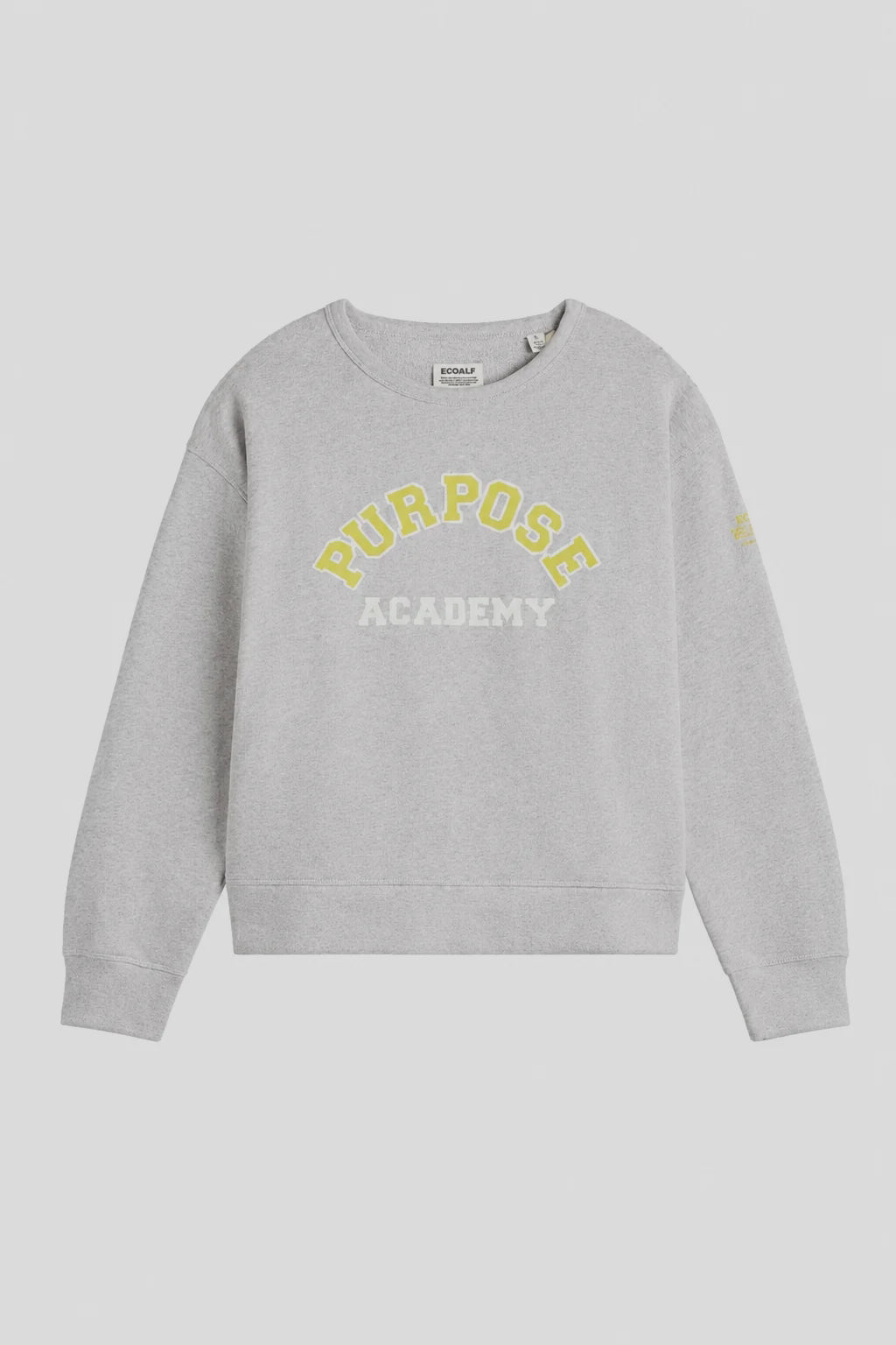Sudadera Vegana ECOALF Purpose GRIS
